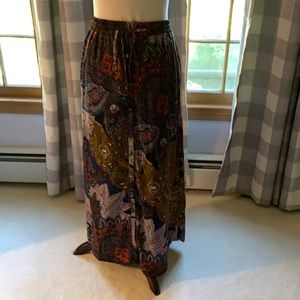 🎊 skirts-3/$25 Anthro long paisley skirt- XS